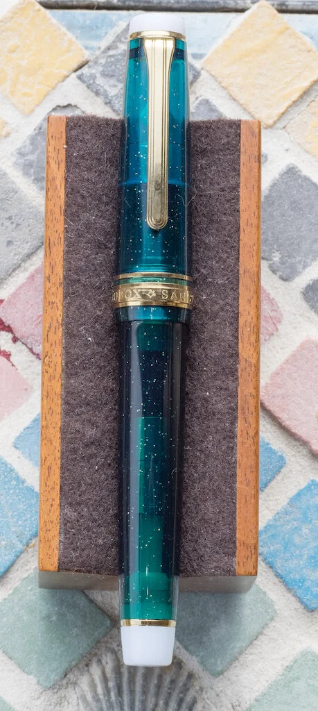 Bungubox Sanctuary Blue Sailor Professional Gear Fountain Pen: A